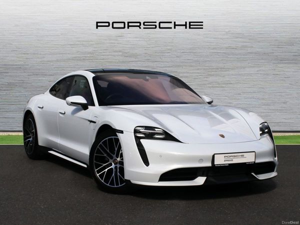 Porsche Taycan Hatchback, Electric, 2022, White