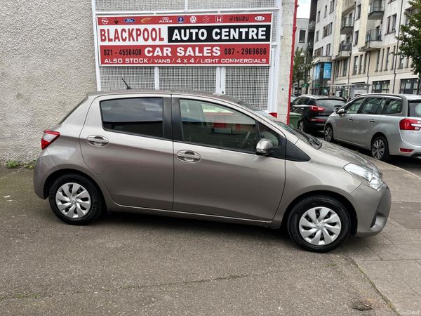 Toyota Vitz Hatchback, Petrol, 2019, Brown