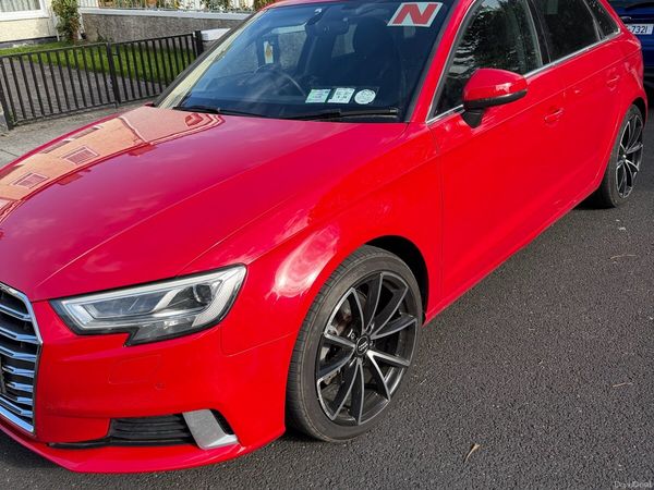 Audi A3 Hatchback, Petrol, 2017, Red