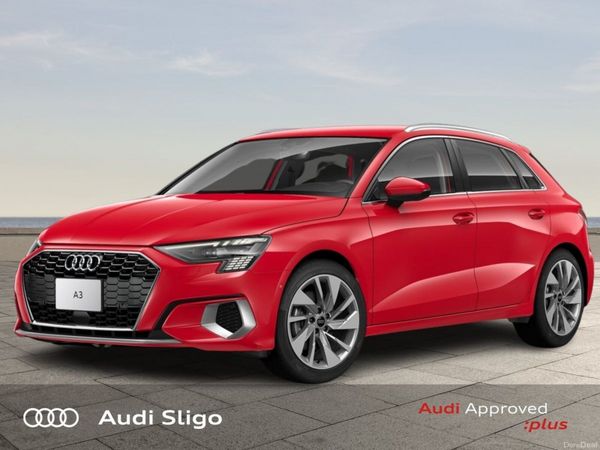 Audi A3 Hatchback, Petrol, 2021, Red