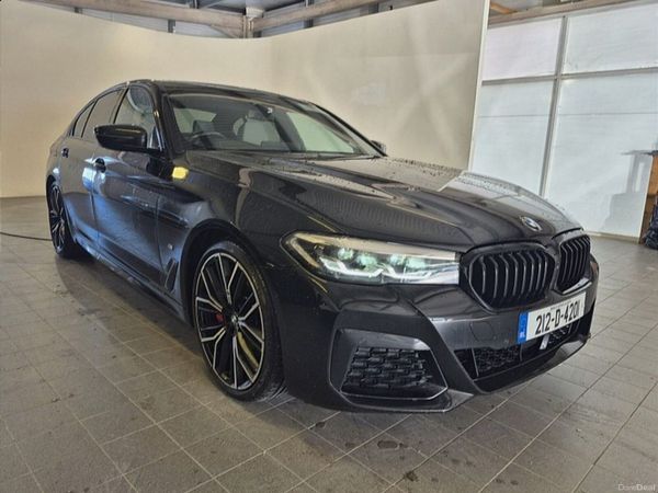 BMW 5-Series Saloon, Diesel, 2021, Black