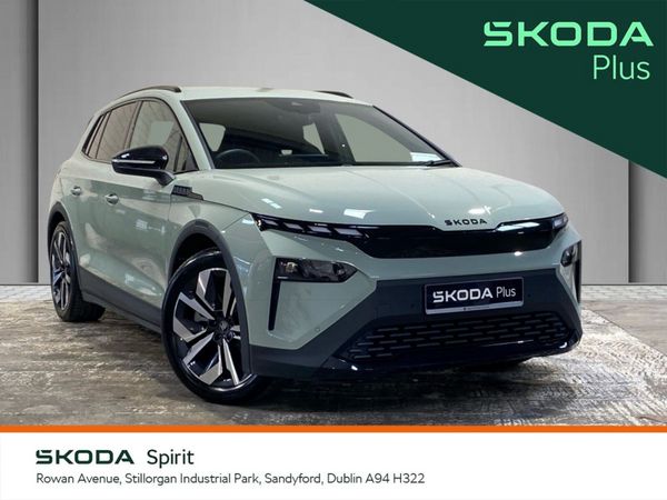 Skoda Elroq Hatchback, Electric, 2026, Green