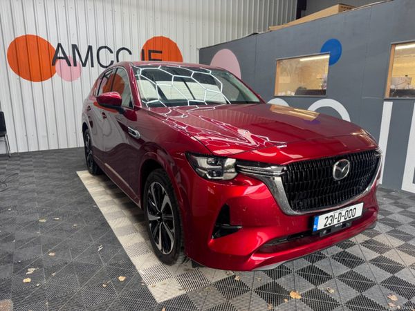 Mazda CX-60 SUV, Petrol Plug-in Hybrid, 2023, Red