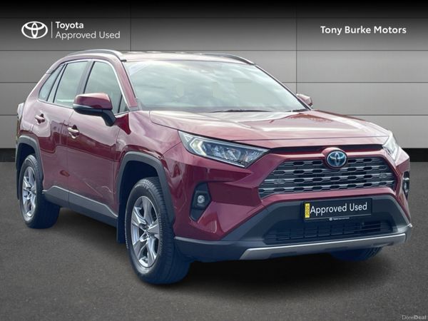 Toyota RAV4 SUV, Petrol Hybrid, 2025, Red