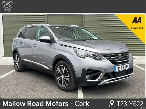Peugeot 5008 MPV, Petrol, 2018, Grey