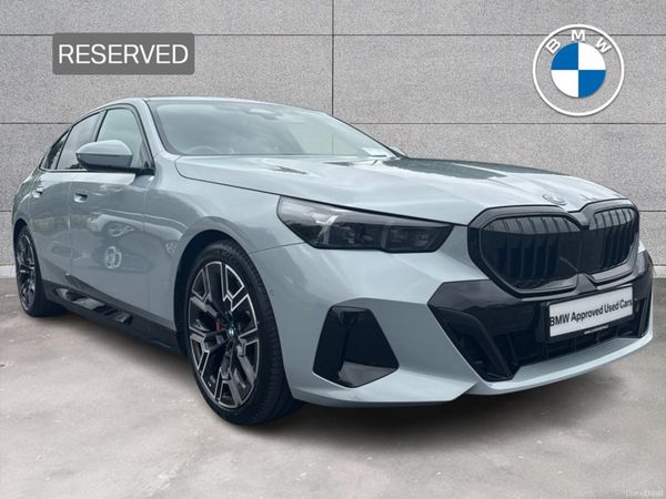 BMW 5-Series Saloon, Petrol Plug-in Hybrid, 2026, Grey