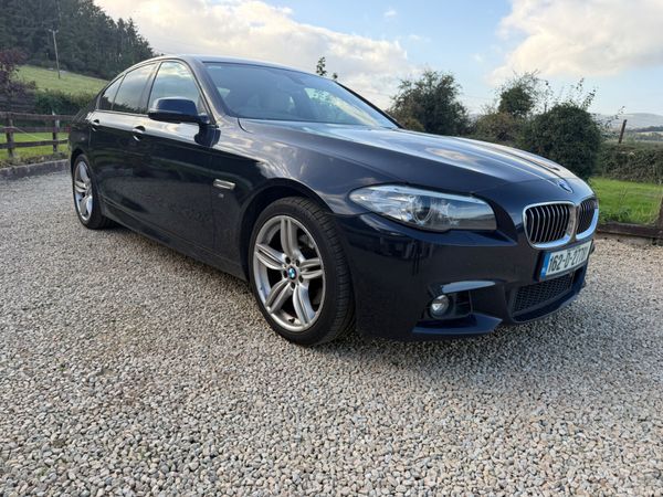 BMW 5-Series Saloon, Diesel, 2016, Black
