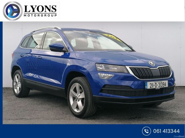 Skoda Karoq Estate, Diesel, 2021, Blue