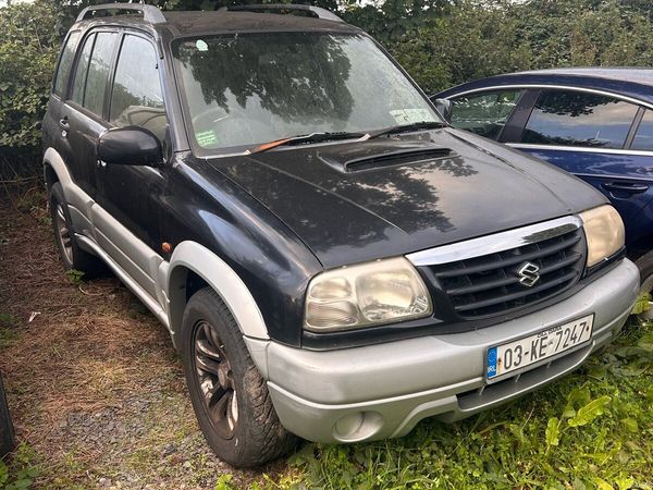 Suzuki Grand Vitara SUV, Diesel, 2003, Black