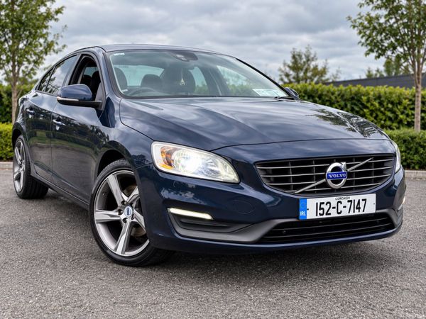Volvo S60 Saloon, Diesel, 2015, Blue