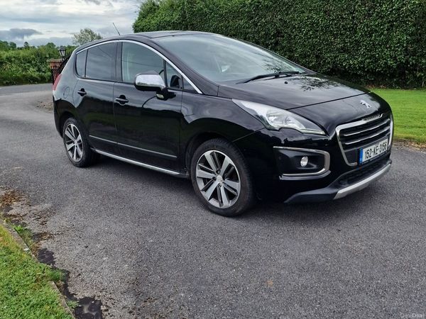 Peugeot 3008 SUV, Diesel, 2015, Black