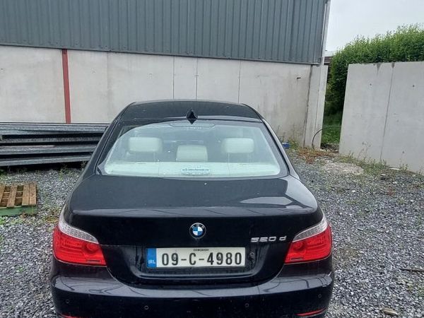 BMW 5-Series Saloon, Diesel, 2009, Black