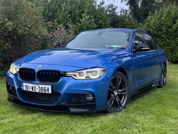 BMW 3-Series Saloon, Diesel, 2016, Blue