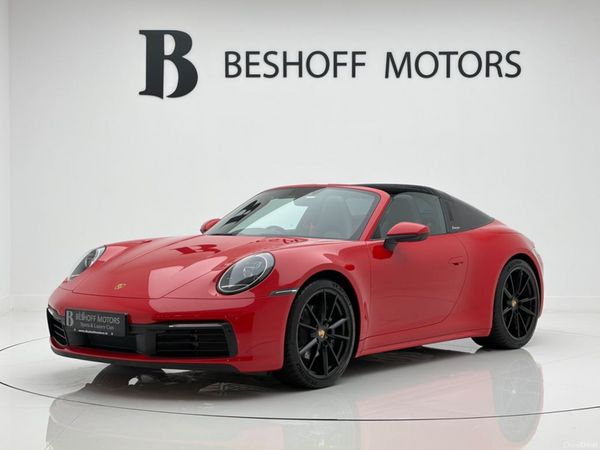 Porsche 911 Convertible, Petrol, 2023, Red