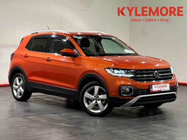 Volkswagen T-Cross SUV, Petrol, 2021, Orange