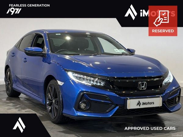 Honda Civic Hatchback, Diesel, 2020, Blue