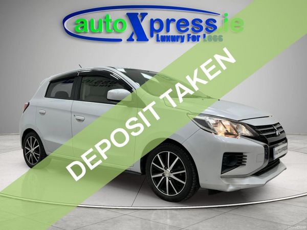 Mitsubishi Mirage Hatchback, Petrol, 2020, White
