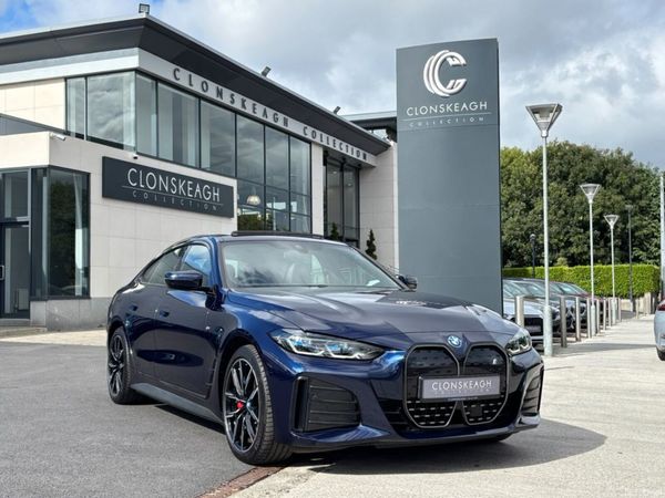 BMW i4 Coupe, Electric, 2024, Blue