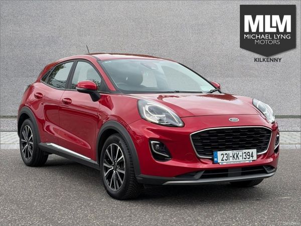 Ford Puma MPV, Petrol Hybrid, 2023, Red