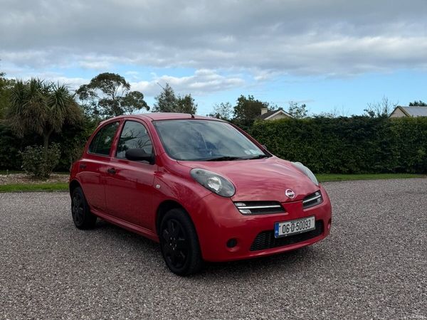Nissan Micra Hatchback, Petrol, 2006, Red