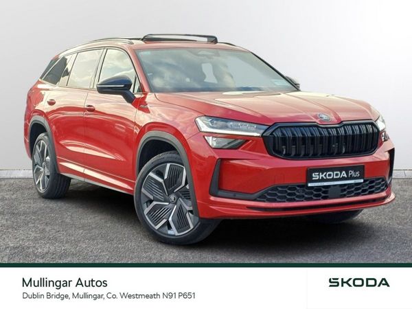 Skoda Kodiaq SUV, Diesel, 2026, Red