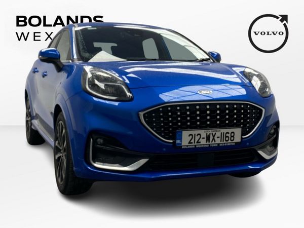 Ford Puma MPV, Petrol Hybrid, 2021, Blue