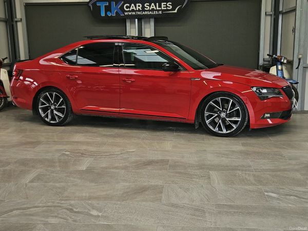 Skoda Superb Saloon, Diesel, 2019, Red
