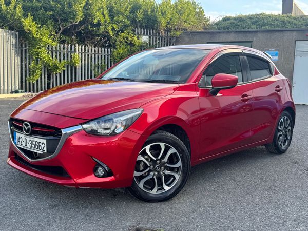 Mazda Demio Hatchback, Diesel, 2014, Red