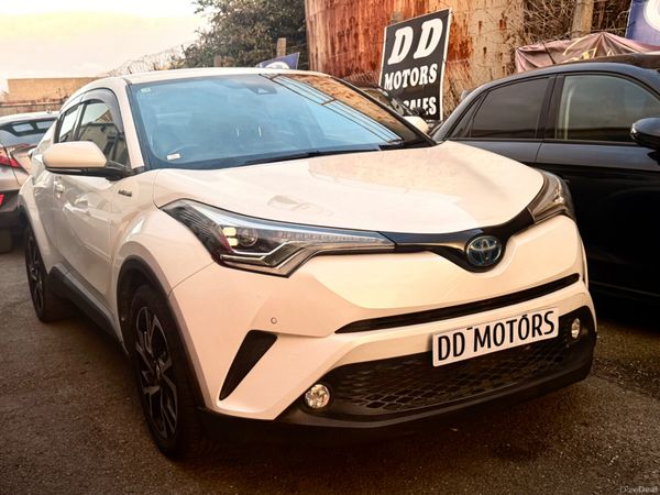 Toyota C-HR SUV, Petrol Hybrid, 2017, White