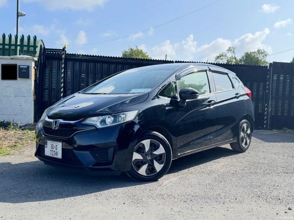Honda Fit Hatchback, Petrol Hybrid, 2016, Black