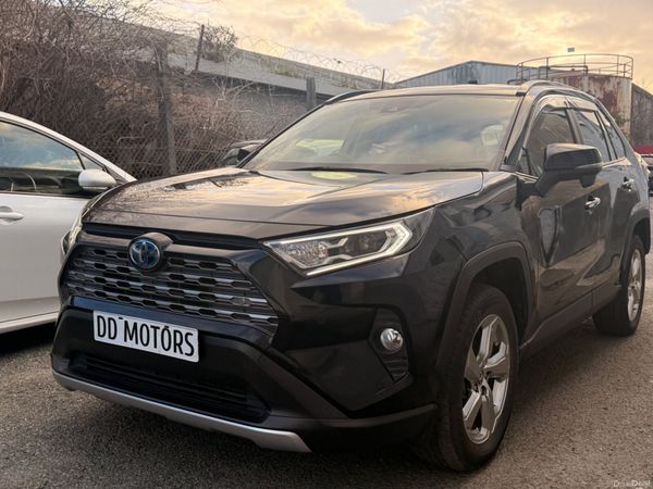Toyota RAV4 SUV, Petrol Hybrid, 2020, Black