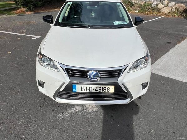 Lexus CT Hatchback, Petrol Hybrid, 2015, White