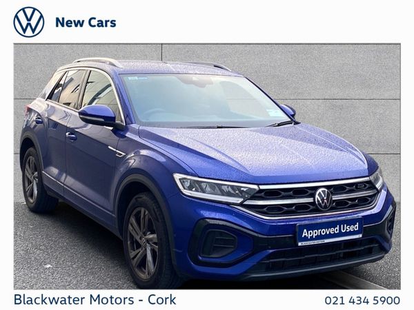 Volkswagen T-Roc SUV, Petrol, 2023, Blue