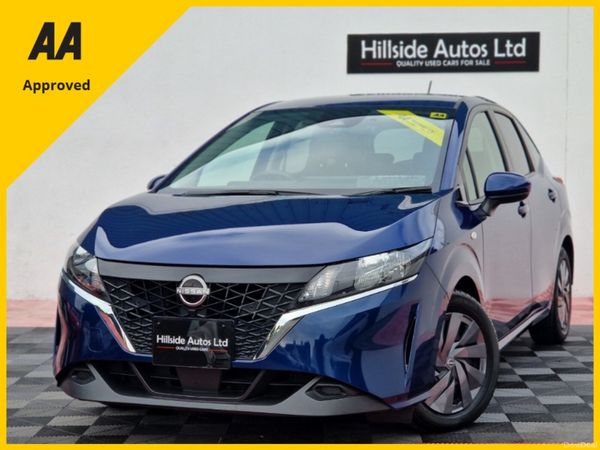 Nissan Note Hatchback, Petrol Hybrid, 2021, Blue