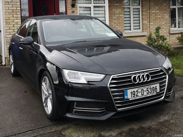 Audi A4 Saloon, Diesel, 2019, Black