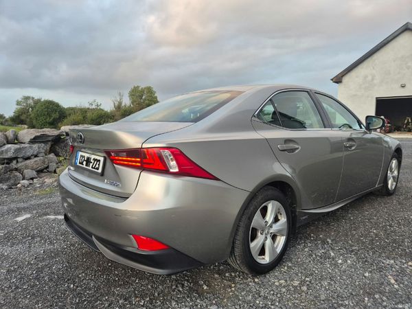 Lexus IS Saloon, Petrol Hybrid, 2013, Silver