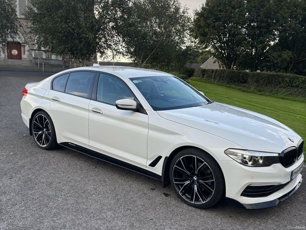 BMW 5-Series Saloon, Diesel, 2017, White
