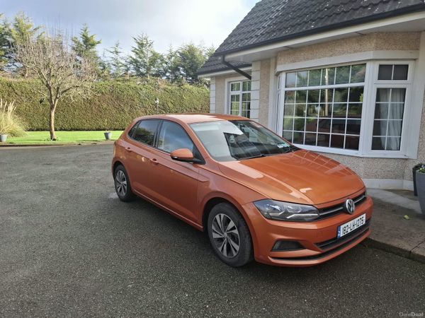 Volkswagen Polo Hatchback, Petrol, 2018, Orange
