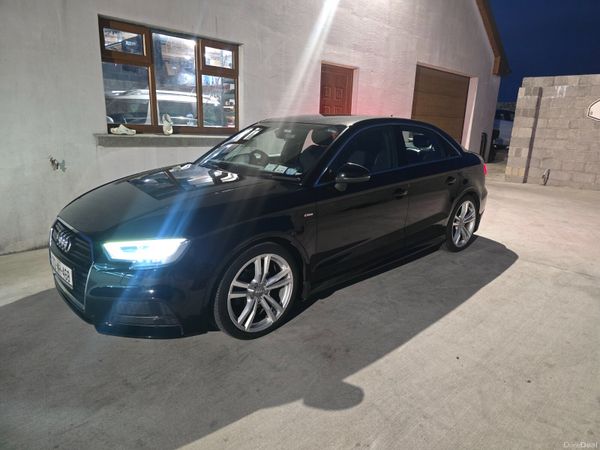 Audi A3 Saloon, Diesel, 2017, Black