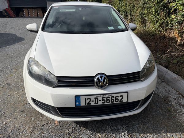 Volkswagen Golf Hatchback, Petrol, 2012, White