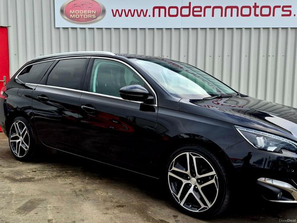 Peugeot 308 Estate, Petrol, 2017, Black