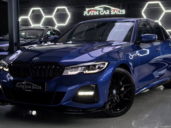 BMW 3-Series Saloon, Petrol Plug-in Hybrid, 2020, Blue