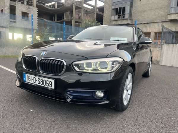 BMW 1-Series Hatchback, Petrol, 2016, Black