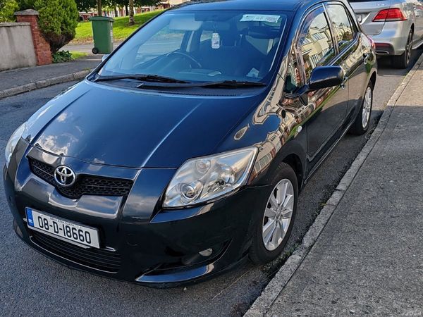Toyota Auris Hatchback, Petrol, 2008, Black