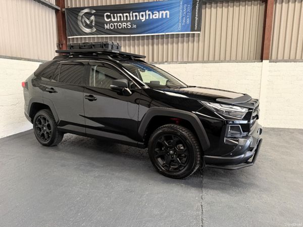 Toyota RAV4 SUV, Petrol Hybrid, 2022, Black