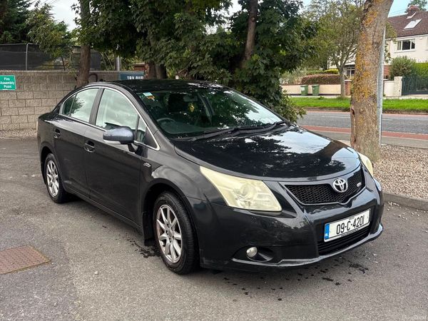 Toyota Avensis Saloon, Diesel, 2009, Black