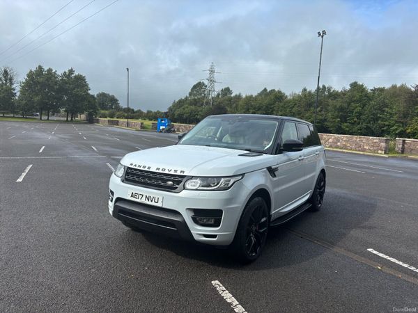 Land Rover Range Rover Sport SUV, Diesel, 2017, White
