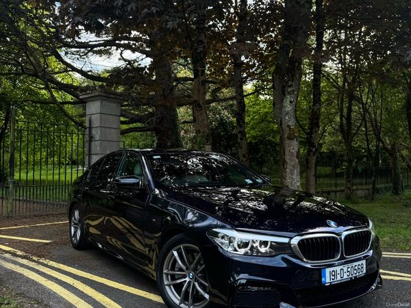 BMW 5-Series Saloon, Diesel, 2019, Black