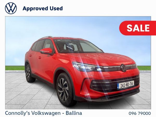 Volkswagen Tiguan SUV, Diesel, 2024, Red
