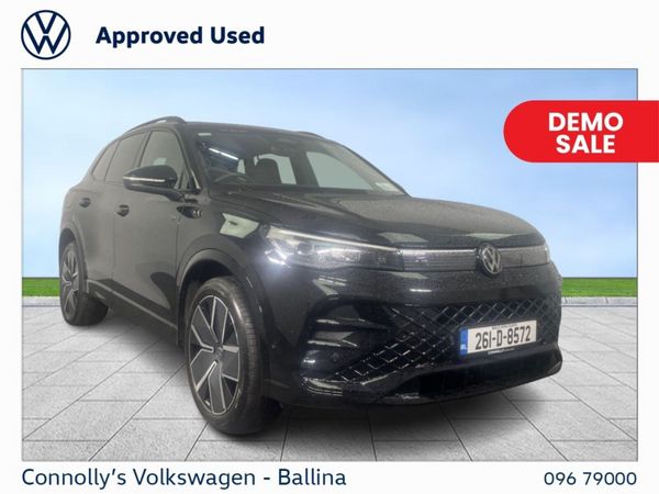 Volkswagen Tiguan SUV, Petrol Plug-in Hybrid, 2026, Black